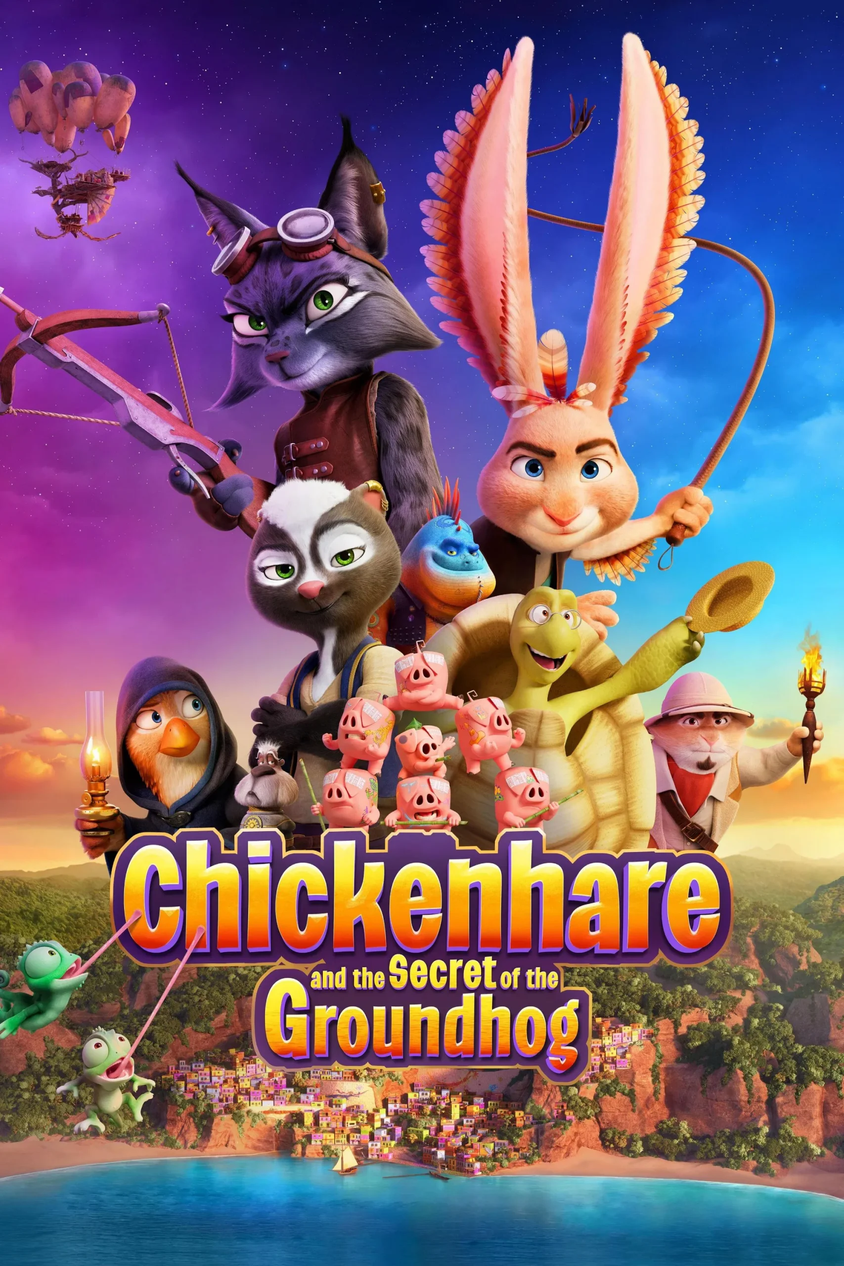 Chickenhare and the Secret of the Groundhog (2025) | Download Hollywood Movie